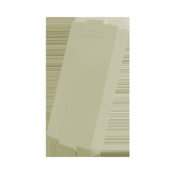 Tampa Condulete Alumínio Com Pintura Pvc Poli Branco 1/2/3/4 Cega Tpg - 10/1 Wetzel