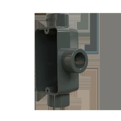 Condulete Pvc Cinza Sem Rosca T 1/2 Sem Tampa T - I - Sr 10 Wetzel