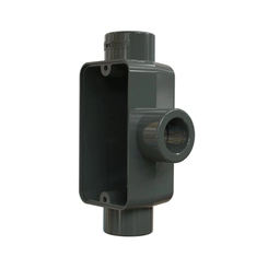 Condulete Pvc Cinza Sem Rosca T 1/2 Sem Tampa T - I - Sr 10 Wetzel