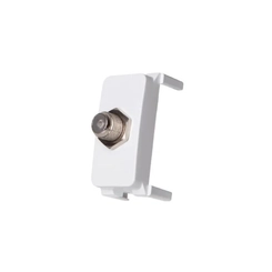 Módulo B3 Tomada TV Coaxial Branco 19415 - Margirius
