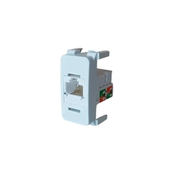 Módulo B3 Tomada Rede RJ45 Cat5e Branco 19412 - Margirius