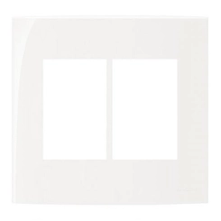 Placa Sleek 4x4 6 Postos Branco 16030 - Margirius
