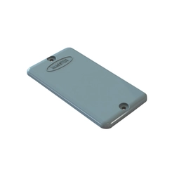 Tampa para Condulete PVC Cega 1 Cinza - Masster
