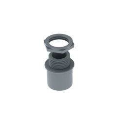 Adaptador Bolsa/Rosca para Condulete PVC 1 Cinza - Masster