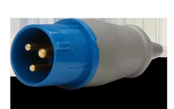 Plugue Industrial 3P+T 16A 220V 9H Azul IP44 PLS-4079 - Soprano