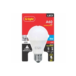 Lâmpada LED Bulbo 810 lm 9W 6500K 220V Dimerizável - Glight