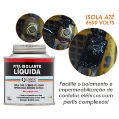 Fita Isolante Líquida 200ml Preta