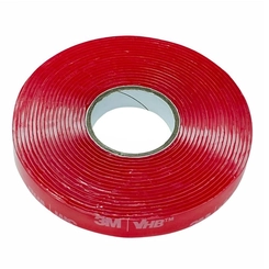 Fita Dupla Face VHB 4910 19mm x 2m Fixa Forte - 3M