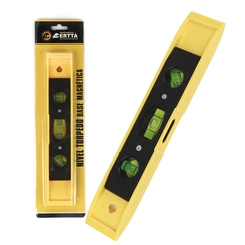 Nível Torpedo Plástico Magnético 22,5cm