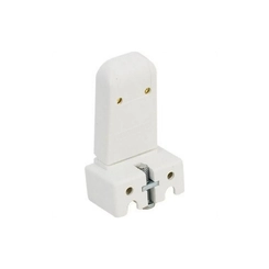 Soquete Pressão Para Lâmpada T8 Engate Rápido 121