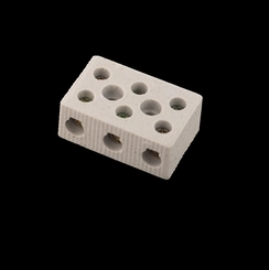 Conector de Porcelana Grande 3 Polos até 16mm 7881006 - Rohdina