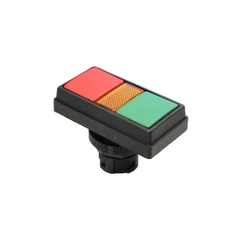 Botão Duplo DP2/14 com Sinalização Verde/Vermelho 22mm 12855214 - Ace Schmersal