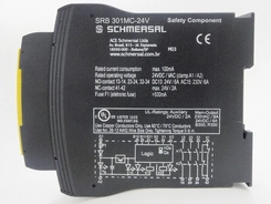 Relé de Segurança CAT4 3NA+1NF 24V SRB 301MC 13625403 - Ace Schmersal