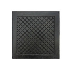 Tampa Ferro Fundido 30x30 com Quadro