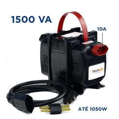 Auto Transformador 1500VA 2P+T 10A 110/220V Tecno - Fiolux