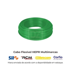 Cabo Flexível 1KV HEPR 90 Graus 25,00mm Verde