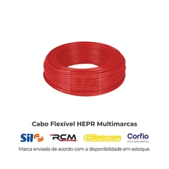 Cabo Flexível 1KV HEPR 90 Graus 35,00mm Vermelho