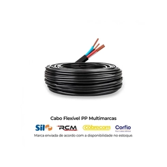 Cabo PP Flexível 3 X 2,50mm 1KV HEPR C/ Via Verde - Carretel