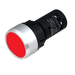 Botão 3SB6 Monobloco Vermelho 1NA+1NF 3SB6230-0AB20-1FA0 - Siemens