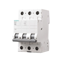 Disjuntor DIN Trifásico Curva-C 63A 5SL1363-7MB - Siemens
