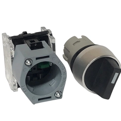 Botão 3SB7 Manopla Preta 2P Fixa 1NA 3SB7130-2AA10-1BA0 - Siemens