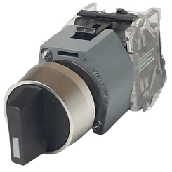 Botão 3SB7 Manopla Preta 2P Fixa 1NA 3SB7130-2AA10-1BA0 - Siemens