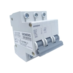 Disjuntor DIN Trifásico Curva-C 10A 5SJ1310-7MB - Siemens