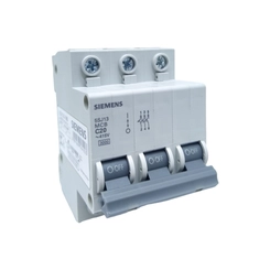 Disjuntor DIN Trifásico Curva-C 20A 5SJ1320-7MB - Siemens