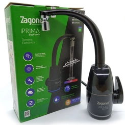 Torneira Elétrica Prima Preta 5500W 127V - Zagonel