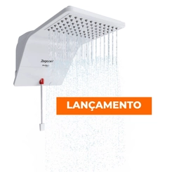Chuveiro Ducha Ducali Eletrônica 7500W 220V Branca - Zagonel