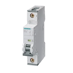 Disjuntor DIN Monofásico Curva-C 6A 5SY4106-7 - Siemens