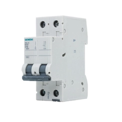 Disjuntor DIN Bifásico Curva-C 10A 5SL1210-7MB - Siemens