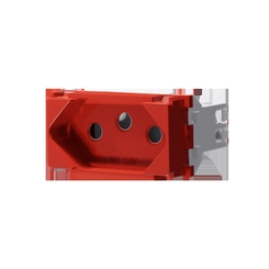 Industrie Tomada 2P+T 20A 250V Vermelho Wetzel