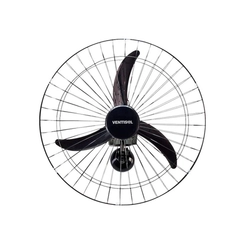 Ventilador Parede 50cm 200W Preto Bivolt Steel Premium - Ventisol
