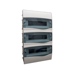 Centro Distribuição PVC Embutir Fumê 36DIN 096.200.006 - Brum