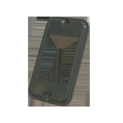 Tampa Pvc Para Condulete Cinza 1/2 Ou 3/4 Para 3 Tec Tcca - 03 Wetzel