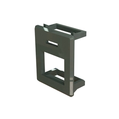 Moldura Colar Cinza Para Rj - 45/Rj - 11 Mcrj Wetzel