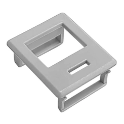 Moldura Colar Cinza Para Rj - 45/Rj - 11 Mcrj Wetzel