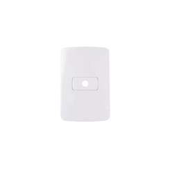Placa B3 2x4 Saída de Fio com Suporte Branco 19460 - Margirius