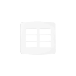 Placa B3 4x4 6 Postos Branco 19426 - Margirius