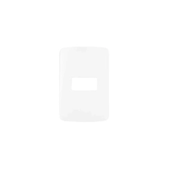 Placa B3 2x4 1 Posto Horizontal Branco 19420 - Margirius