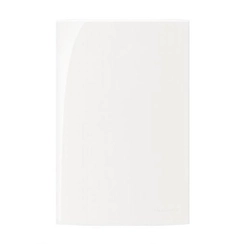 Placa Sleek 2x4 Cega Branco 16039 - Margirius