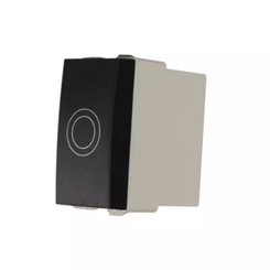 Módulo Sleek Ebony Interruptor Simples Touch 10A 21860 - Margirius