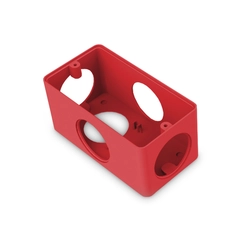 Condulete PVC 1/2 a 3/4 5 Entradas Vermelho - Masster