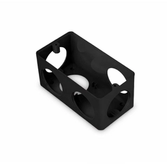Condulete PVC 1 6 Entradas Preto - Masster
