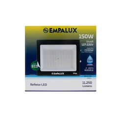 Projetor LED 150W 6500K Bivolt IP66 11250 Lúmens - Empalux