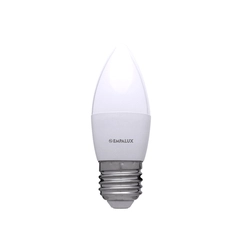 Lâmpada LED Vela Fosca 4,9W 3000K Biv VL30523 - Empalux