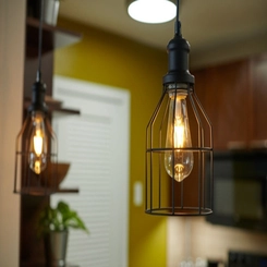 Lâmpada LED Retro Filamento Pera ST64 E-27 4W 2200K Bivolt