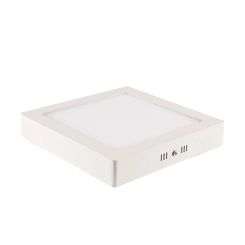 Painel LED Sobrepor Quadrado Branco 12W 4100K BFP Bivolt - Blumenau