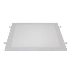 Painel LED Embutir Quadrado Branco 24W 3000K BFP Bivolt - Blumenau